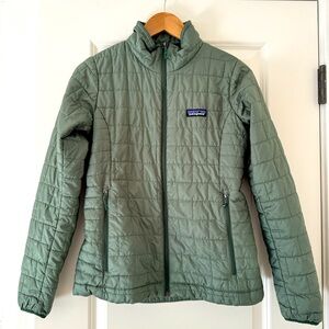 Patagonia women’s Nano Puff jacket, size small.